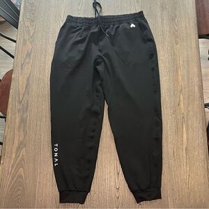 NWOT Tonal High Rise Athletic Jogger Pants Black Size 2X